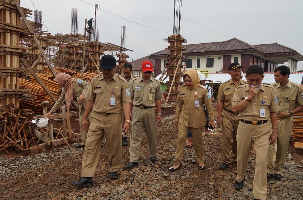 Tindak Lanjut Rakor POK, Wabup Pantau Proyek Dibawah Target