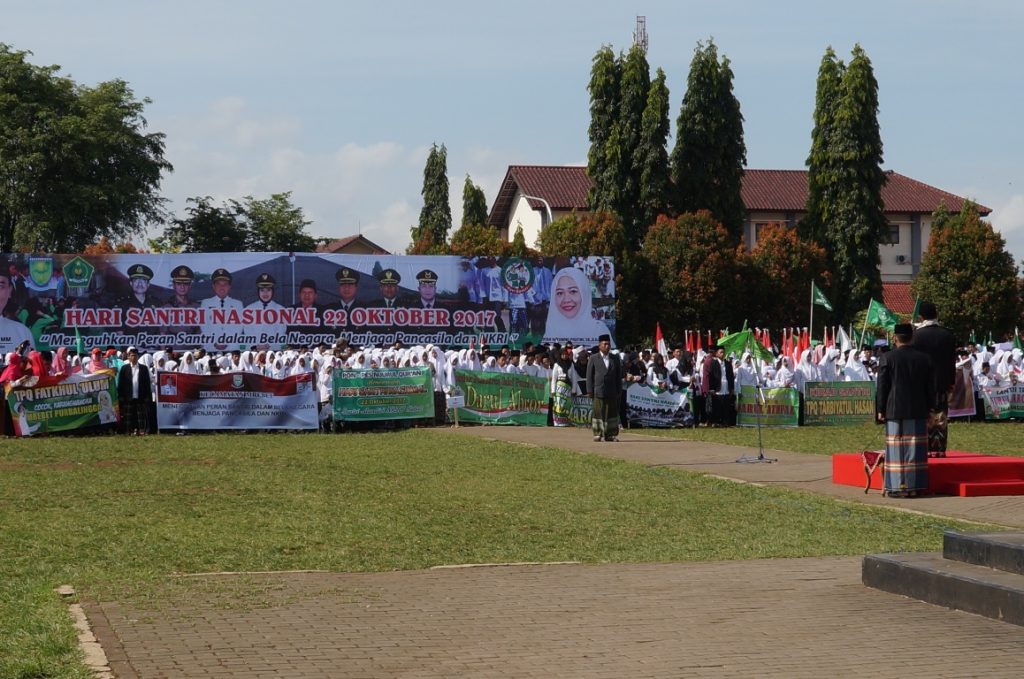 Peringatan Hari Santri Teguhkan Santri Purbalingga Sebagai Penegak Pancasila, UUD 45 dan NKRI