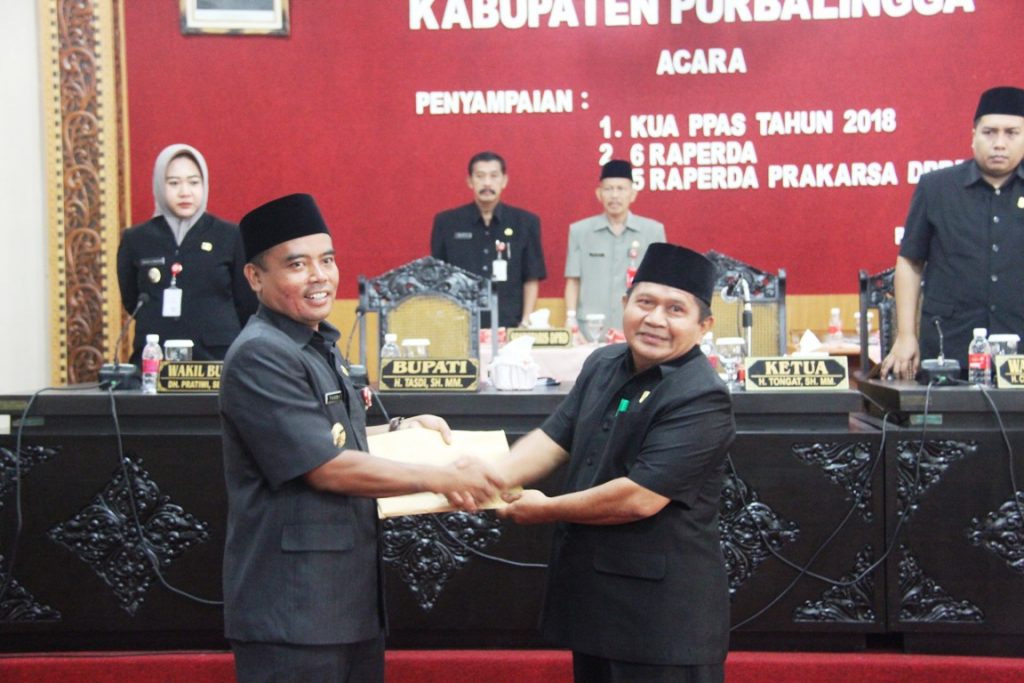 Rapat Paripurna DPRD tentang KUA serta PPAS Tahun 2018