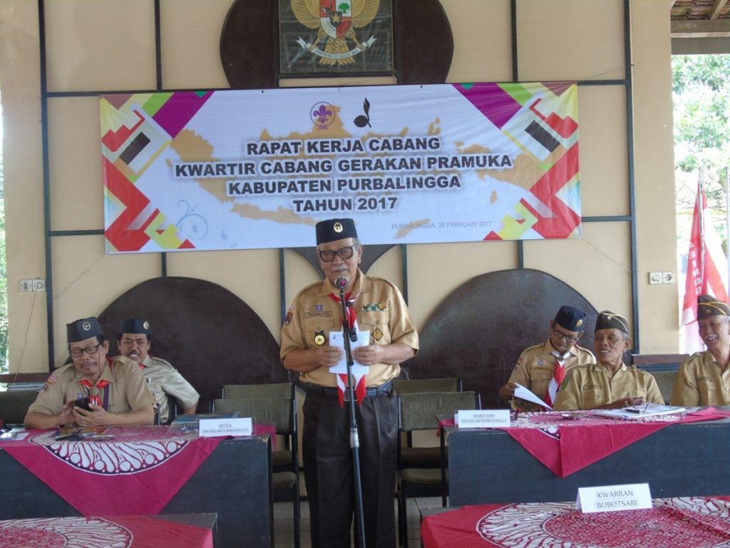 Kwarcab Purbalingga adakan Evaluasi Kegiatan Tahun 1017