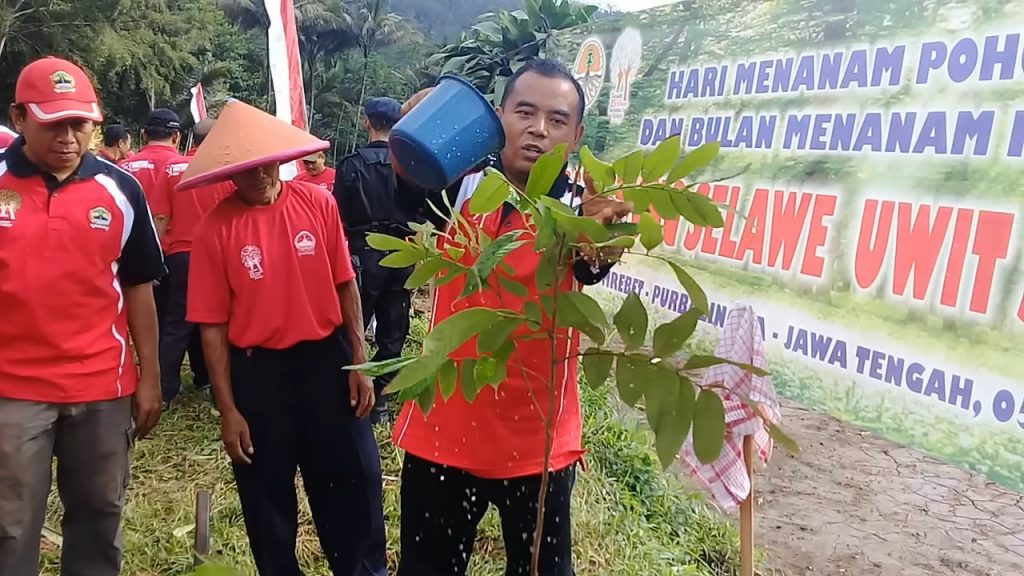 Dukung HMPI dan BMN, Purbalingga Menanam 272.700 Pohon