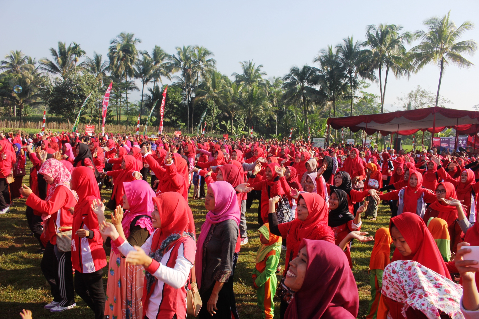 Germas Mrebet, Bupati Sosialisasikan 5 Pencegah Stunting