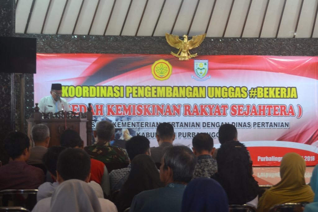 Program #Bekerja Kementan Diharapkan Bisa Tingkatkan IPM Purbalingga