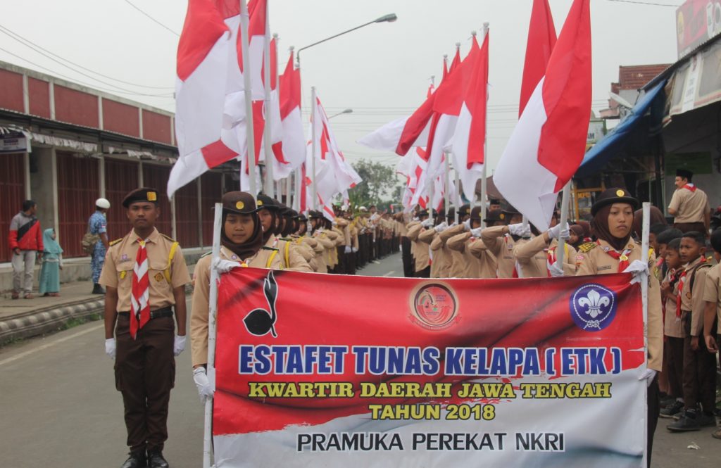 ETK Tahun 2018 Kwarda Jateng Tinggalkan Purbalingga