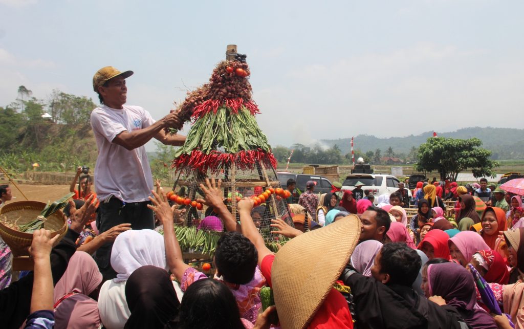 Plt. Bupati Potong Tumpeng Di Grebeg Sura Tumanggal