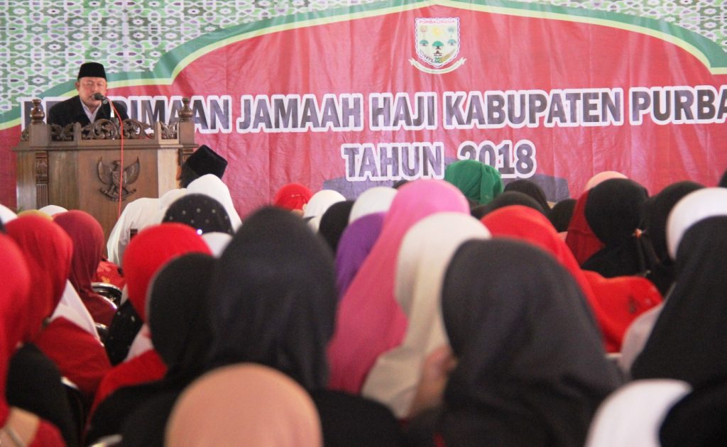 Plt. Bupati Minta Jamaah Haji Bantu Wujudkan Visi Kab. Purbalingga