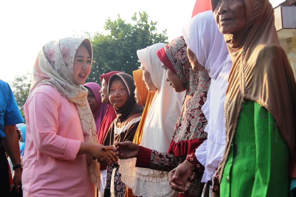 Tilik Desa Nangkod, Plt. Bupati Kunjungi Posyandu Lansia Karangwringin