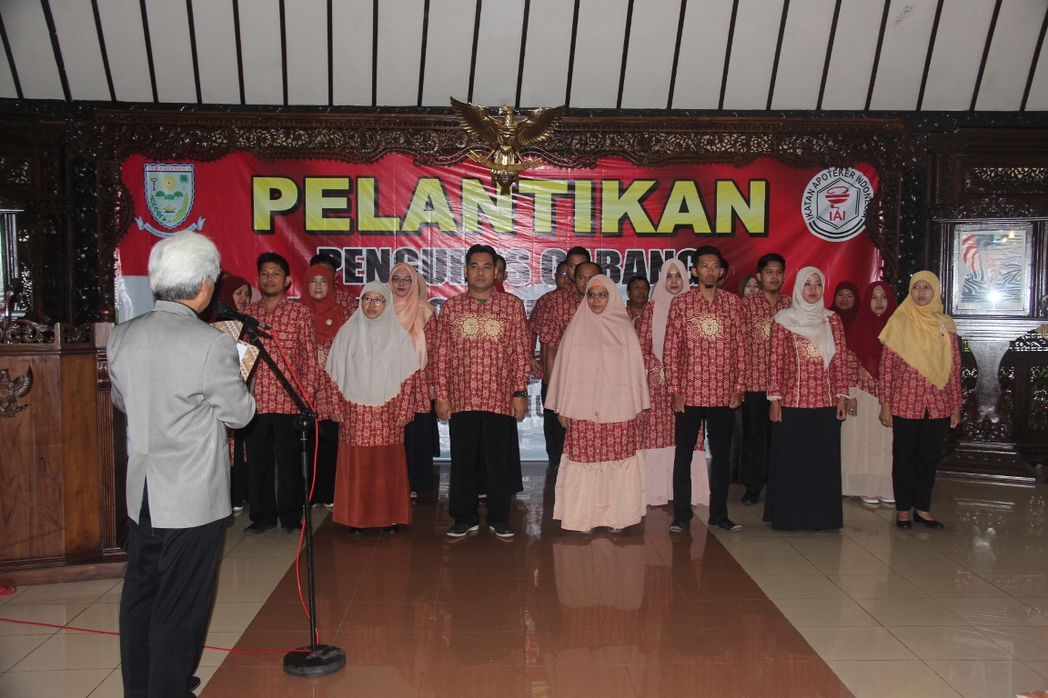 Ikatan Apoteker Indonesia Purbalingga 2018 – 2022 Dilantik