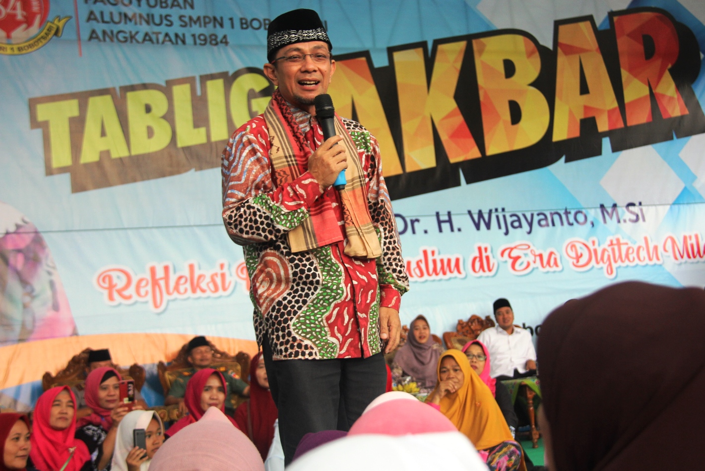 Tabligh Akbar, Ustadz Wijayanto Sampaikan 3 Pesan Moral