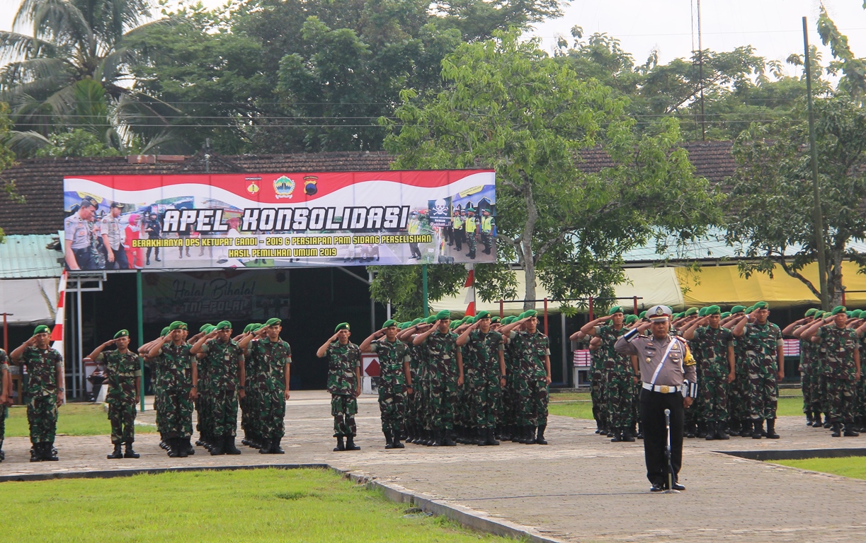 Apel Konsolidasi Operasi Ketupat Candi 2019