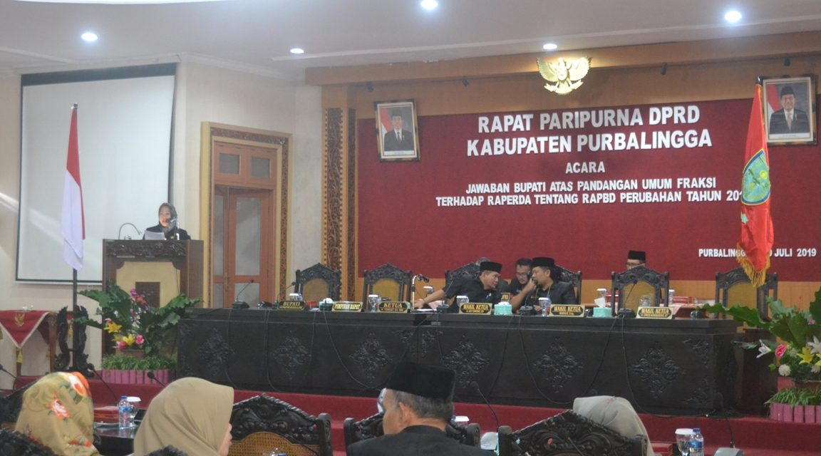 Sejumlah Fraksi Berikan Masukan RAPBD Perubahan 2019