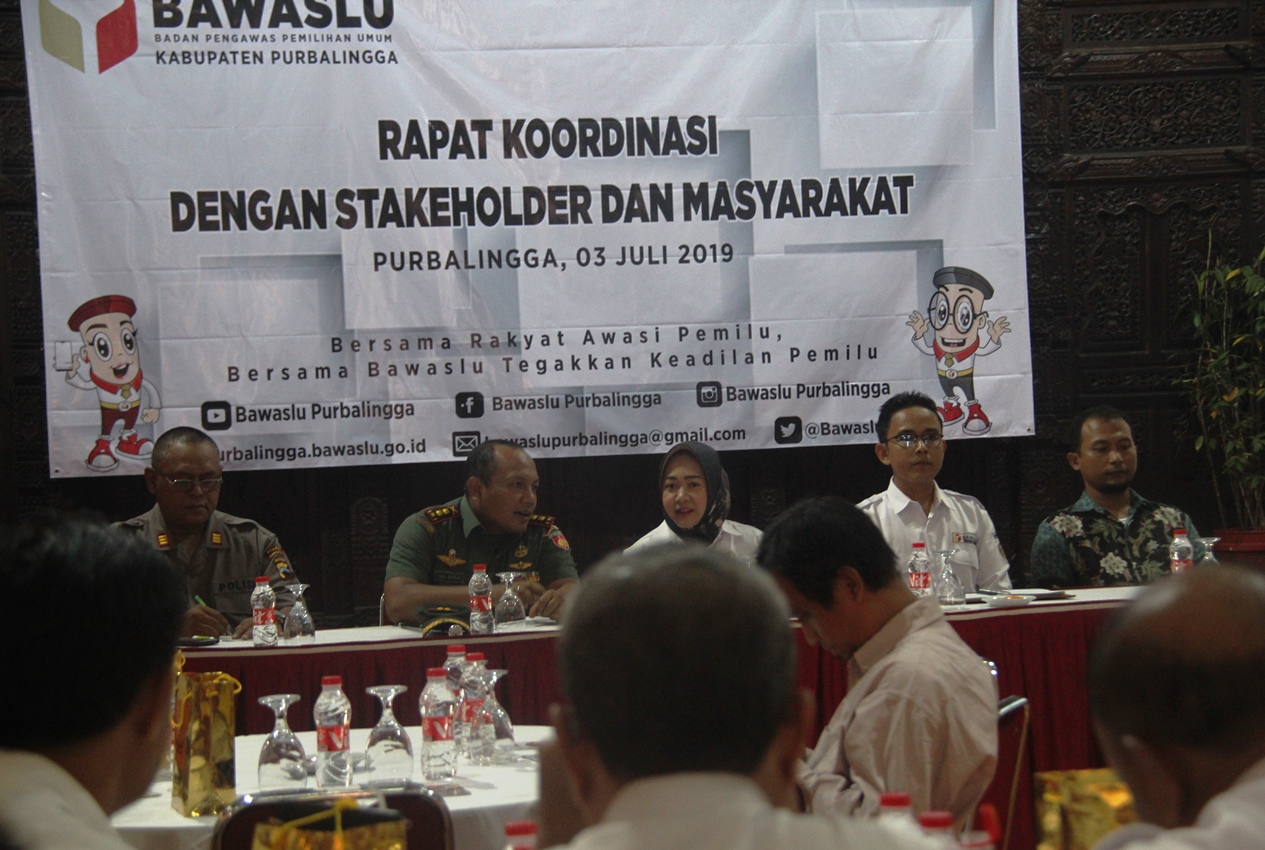 Rapat Koordinasi Pemilu 2019 dengan Stakeholder dan Masyarakat