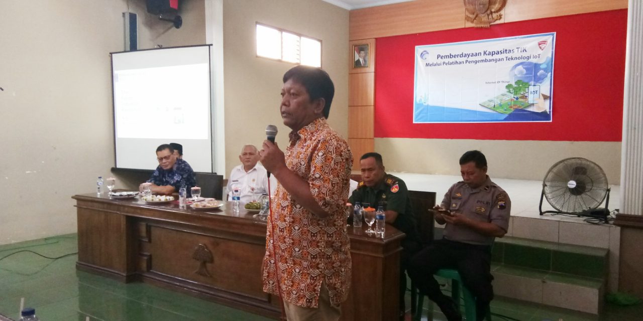 Kementerian Kominfo Selenggarakan Pelatihan IoT di Desa Karanganyar