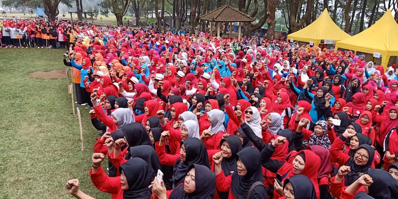 Perdana, Jambore PKK Purbalingga Diikuti 1830 Peserta