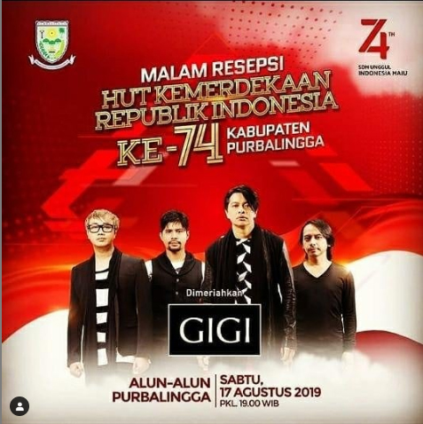 Malam Resepsi HUT RI ke 74