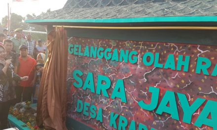 GOR Sara Jaya Desa Kradenan Diresmikan