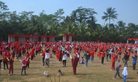 Senam Bersama Perlu Dicontoh Desa-desa yang Lain