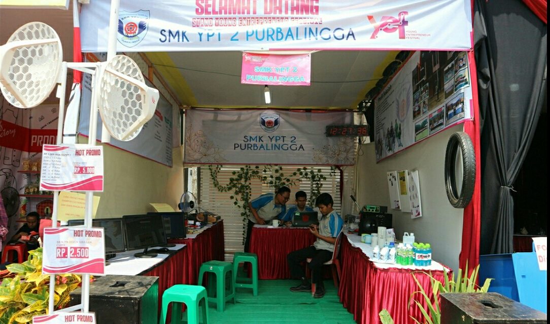 Ikuti YEF Purbalingga 2019, SMK YPT 2 Purbalingga Tampilkan Produk Unggulan