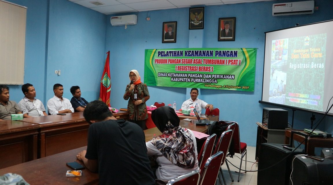 Beras Wosbangga Purbalingga Sudah Teregistrasi PSAT