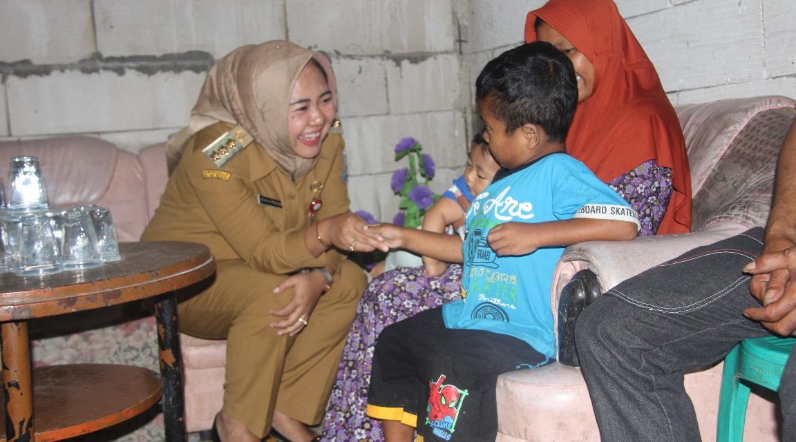 Bupati Purbalingga Jenguk Ramdani, Anak Kasus Ginjal Bocor (Sndrom Nefrotik)