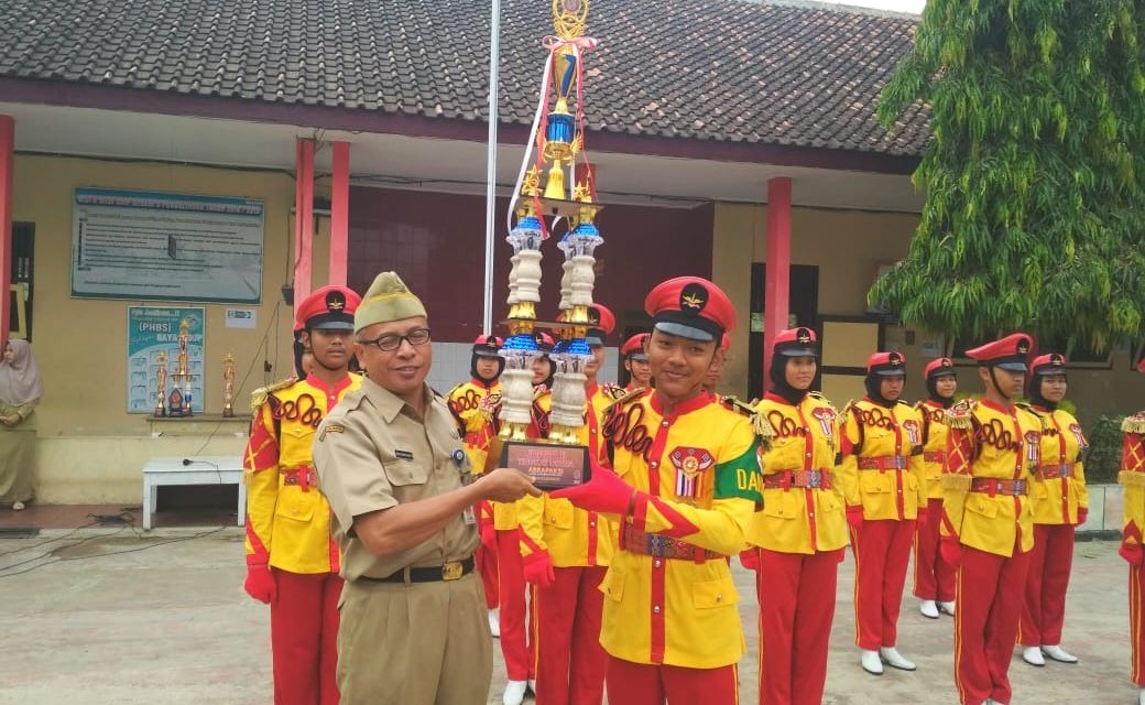 Paspenmaga SMPN 5 Purbalingga Juara Dua LKBB “Jateng Open”