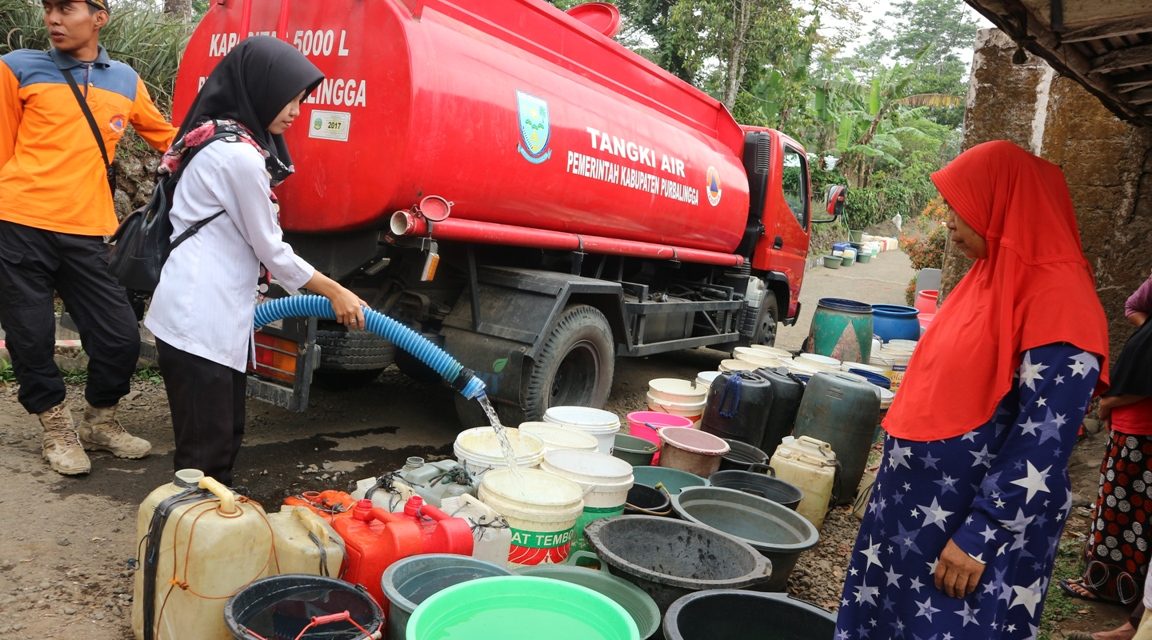 ASN Dinkominfo Purbalingga Peduli Air Bersih di Desa Karangreja