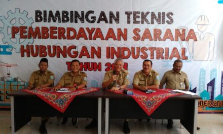 Dinnaker Purbalingga Adakan Bimtek Pemberdayaan Sarana Hubungan Industrial