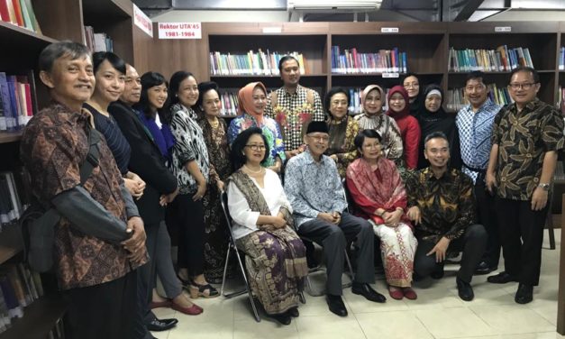 Nama Prof Soegarda Diabadikan di Perpustakaan UTA ’45 Jakarta