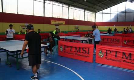 256 Orang Ikuti Turnamen Tenis Meja Ganesha Cup