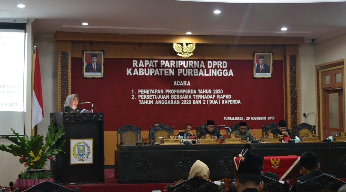 Raperda APBD 2020 Tunggu Evaluasi Gubernur, 2 Perda Ditetapkan