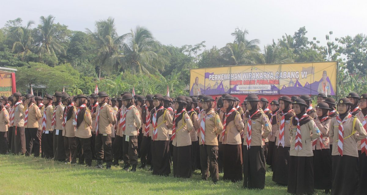 450 Peserta Ikuti Perkemahan Wirakarya Cabang VI Purbalingga