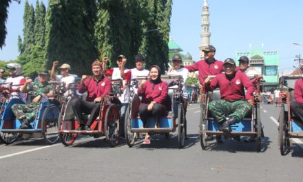 Bupati Tidak Akan Melupakan Abang Becak Purbalingga