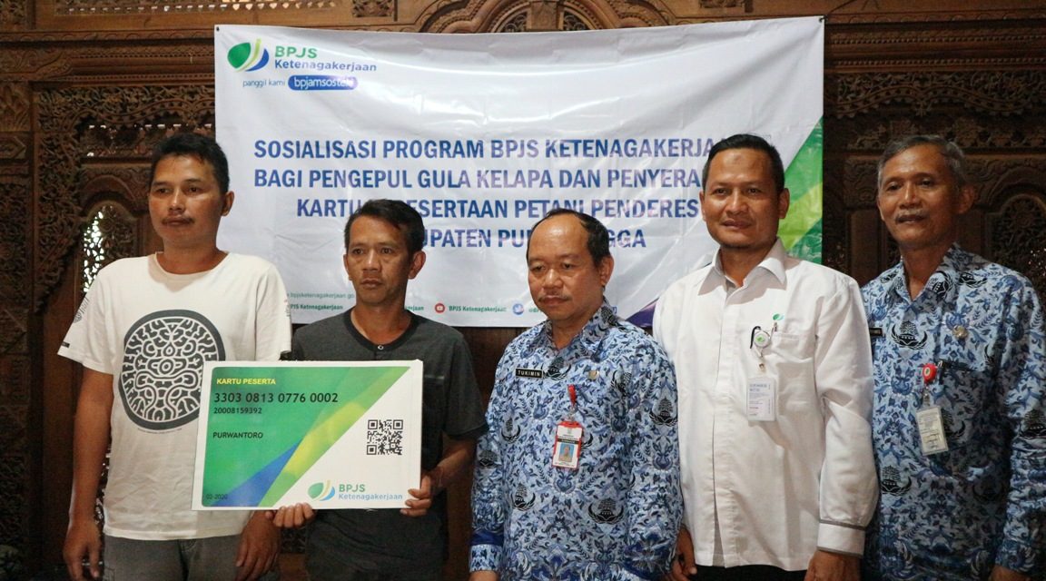 PT Navil Natural Purbalingga Fasilitasi Kepesertaan BPJS Ketenagakerjaan Penderes