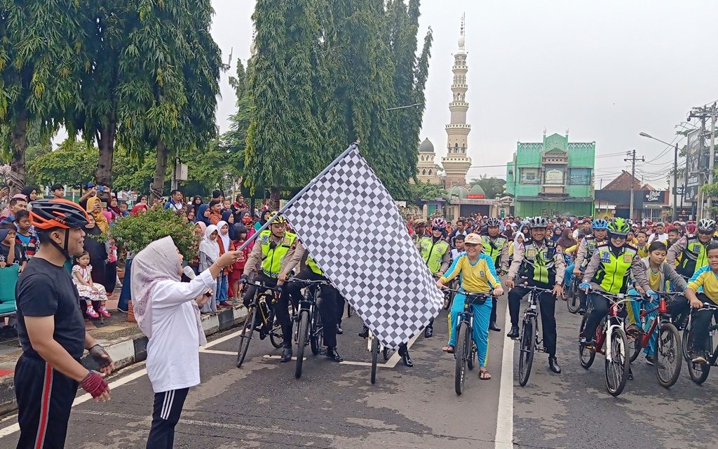 Kapolres Canangkan Gerakan Transportasi Sehat Merakyat