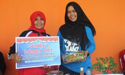 UPTD Puskemas Mrebet Adakan Lomba Masak Daun Kelor