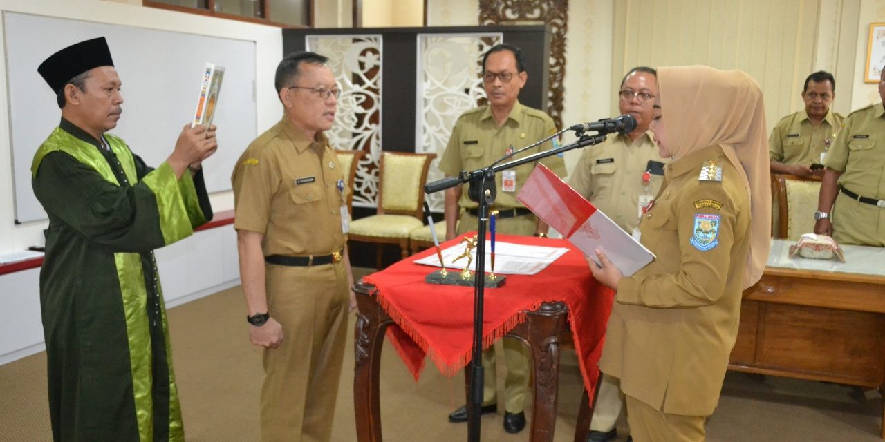 Ka Dindukcapil Dilantik, Pelayanan Harus Lebih Inovatif