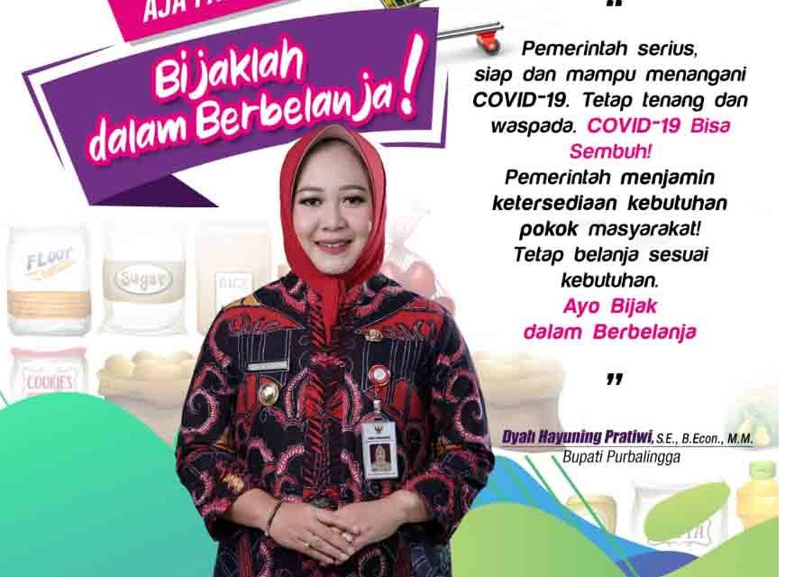 Covid-19? Aja Panik! Bijaklah dalam berbelanja!