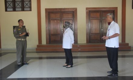 Bupati Tinjau Sejumlah Gedung Untuk Rumah Karantina