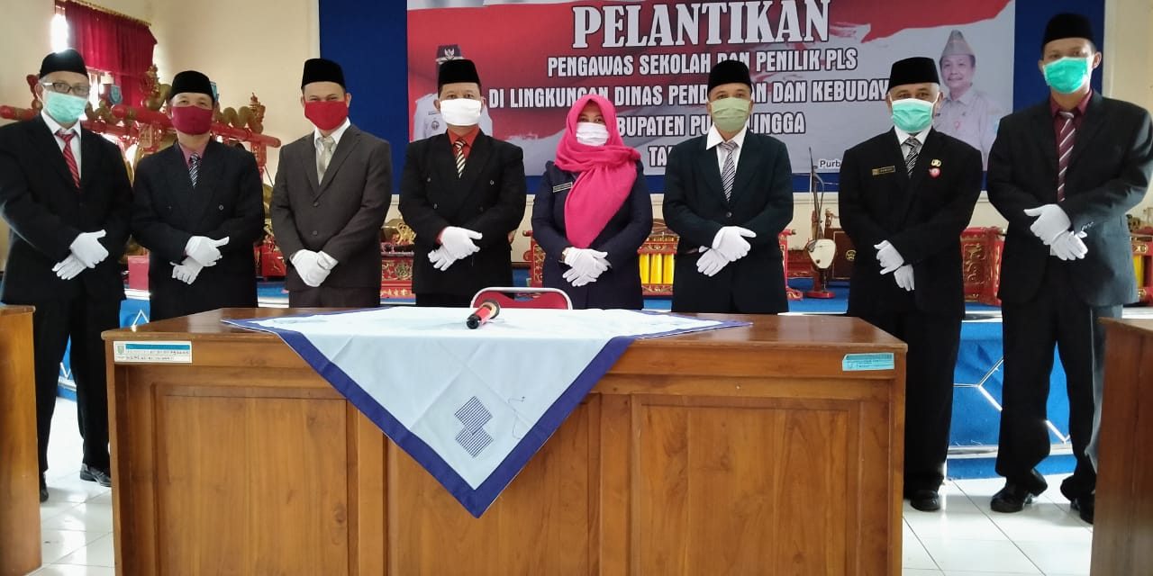 Pengawas Sekolah dan Penilik PLS Dilantik