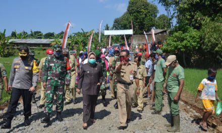 TMMD Bangun Jalan Penghubung Patemon – Karangturi