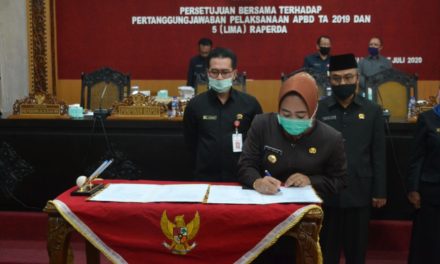 5 Raperda Ditetapkan Menjadi Perda