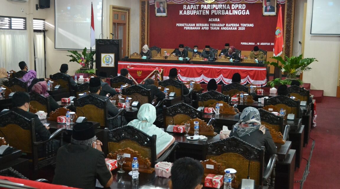 Raperda Perubahan APBD 2020 Disetujui, Penetapan TungguEvaluasi Gubernur