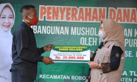 Bupati Realisasikan Bantuan Hibah ke Mushola Sunan Kalijaga