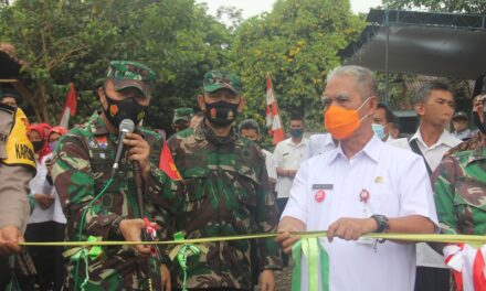 Pembukaan Jalan Baru di Desa Karangturi Selesai 100%