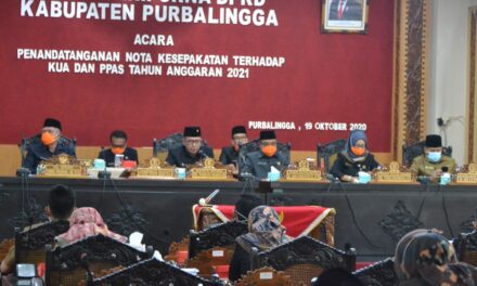 Pemkab Purbalingga dan DPRD Sepakati 5 Kebijakan Umum APBD 2021