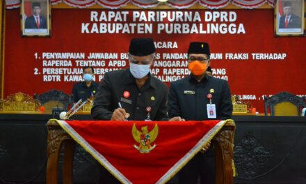 Raperda RDTR Kawasan Perkotaan Ditetapkan Jadi Perda