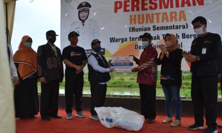 Huntara Tampung Keluarga Terdampak Tanah Bergerak di Tumanggal