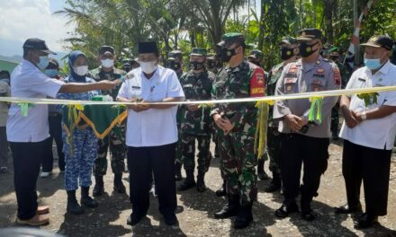 TMMD Reguler Ke-110 di Desa Tumanggal Selesai 100%