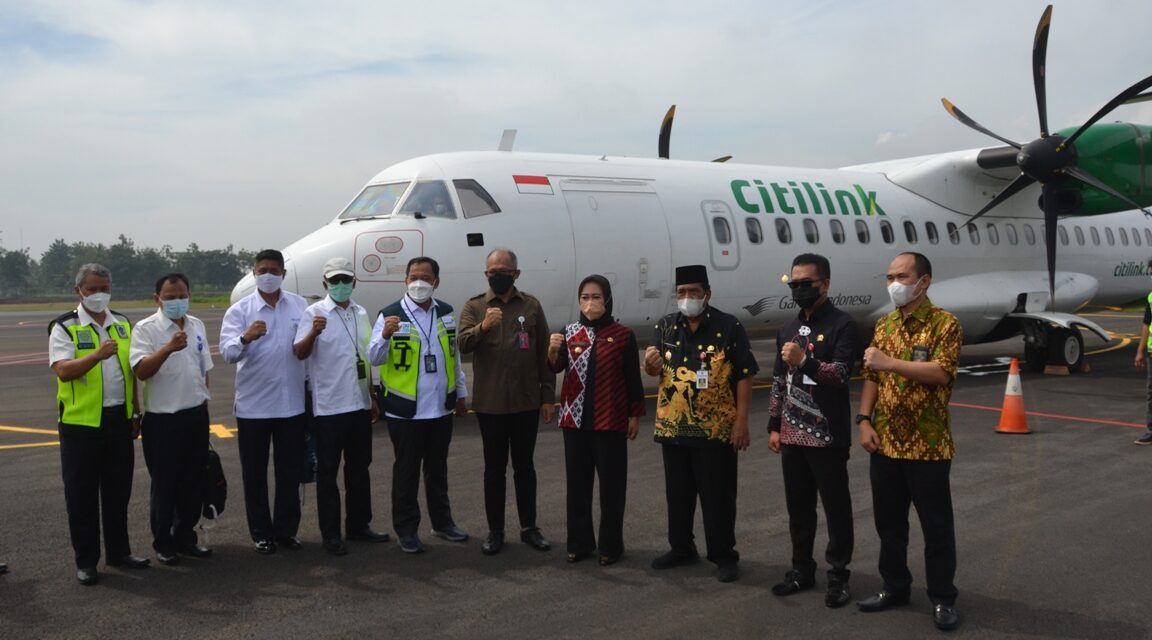 Proving Flight, Citilink Sukses Terbangkan dari Halim Ke Purbalingga