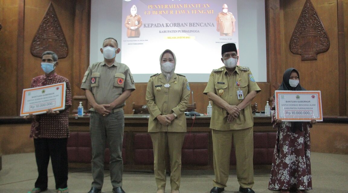 18 Rumah Korban Bencana Dapat Bantuan Gubernur